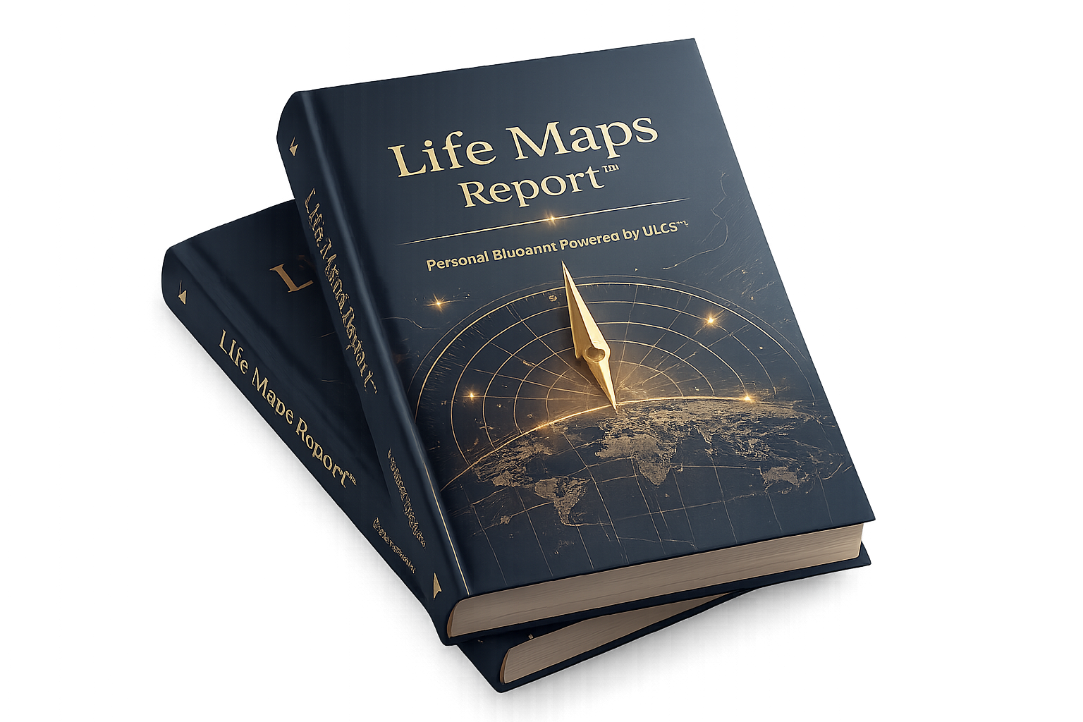 Mockup Life Maps Report™ — laporan peta hidup 40+ halaman dari Advance Life Designer Institute