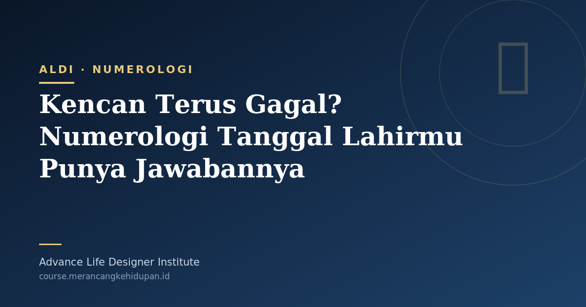 Kencan Terus Gagal? Numerologi Tanggal Lahirmu Punya Jawabannya - Cover Image