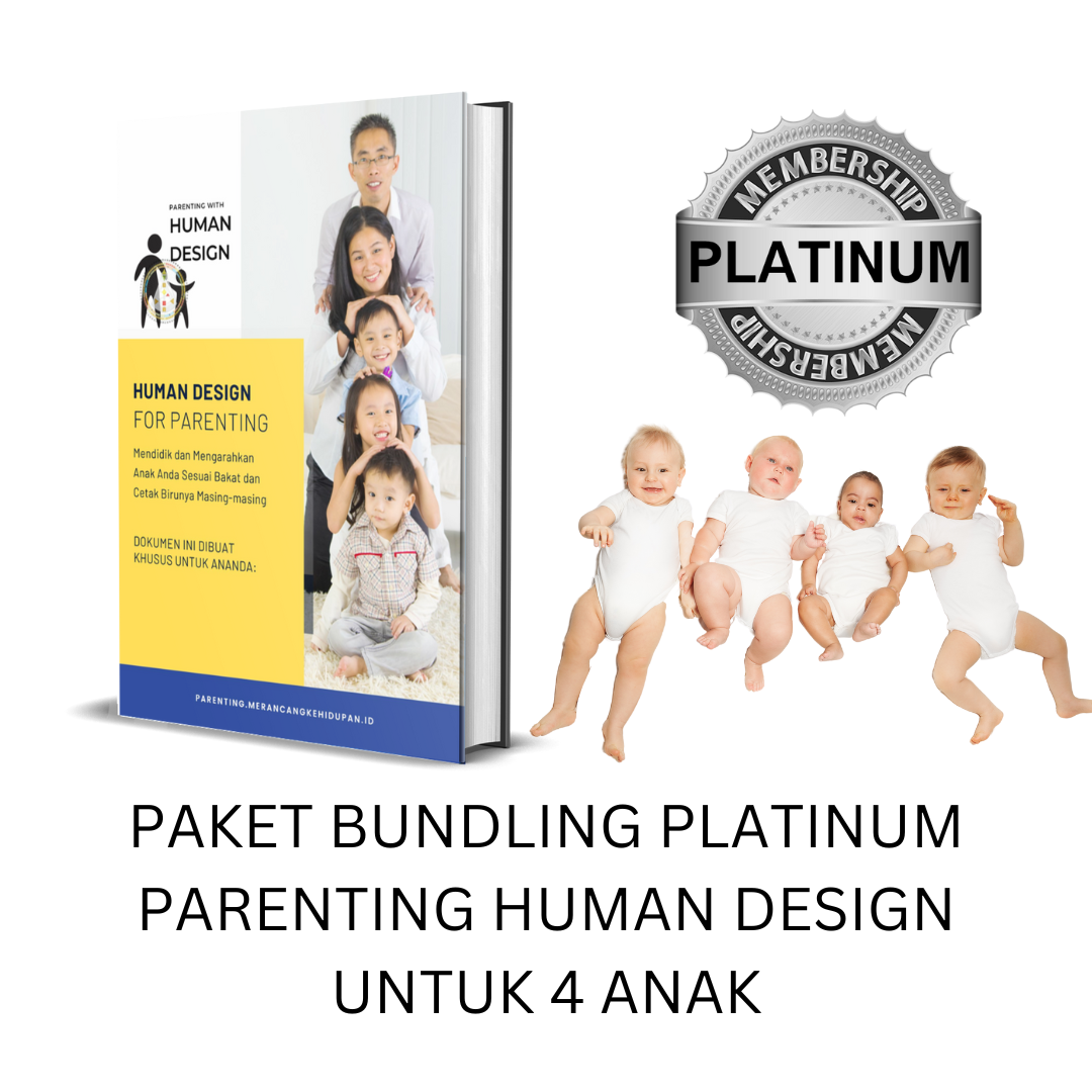 Paket Bundling Platinum Human Design for Parenting - 4 Anak