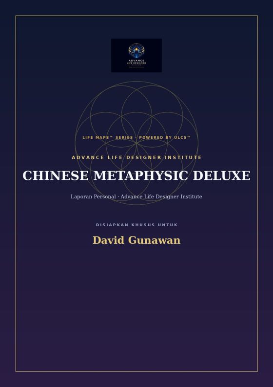 Contoh laporan Chinese Metaphysic Deluxe